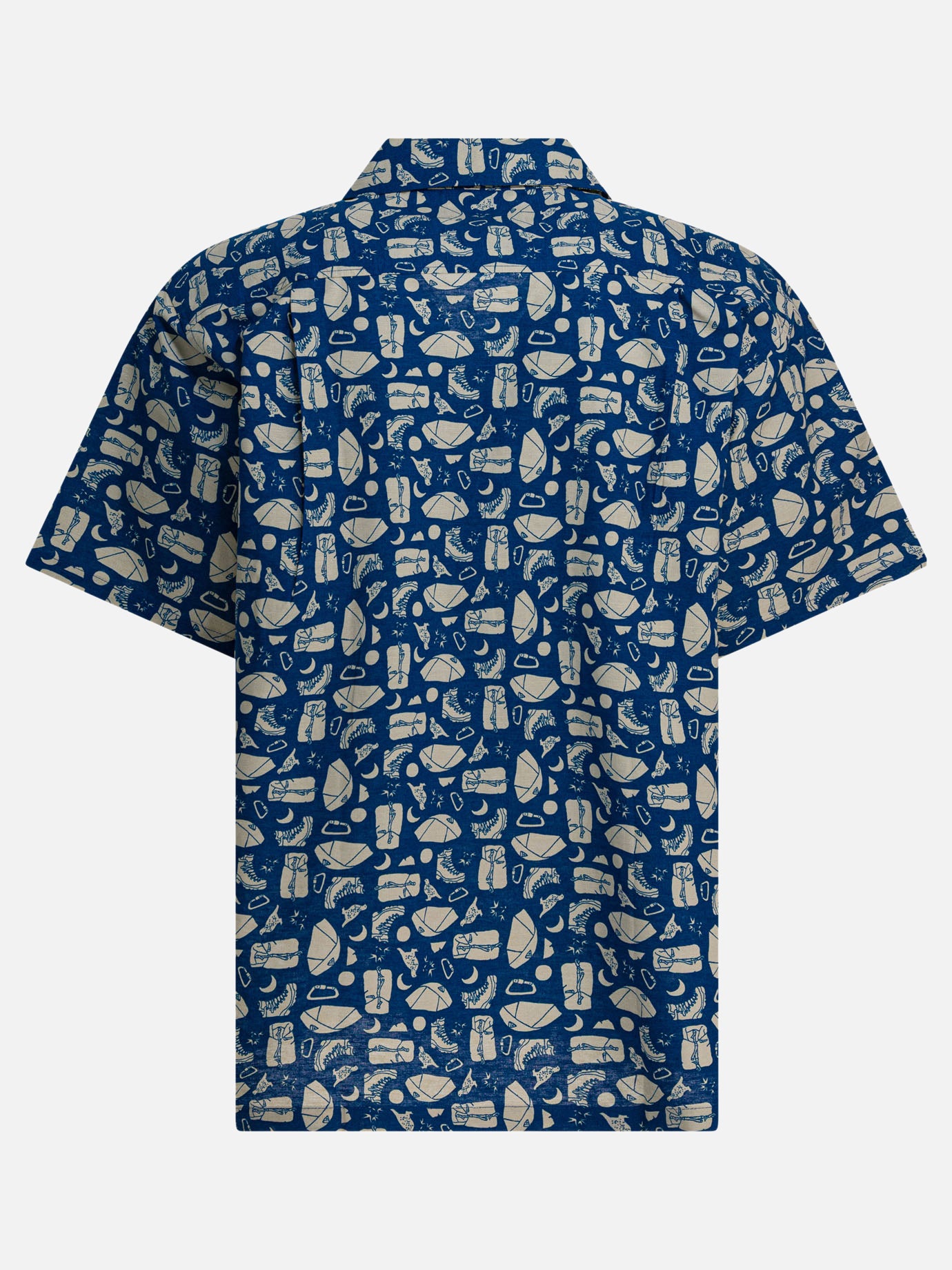 Camicie casual Print  Blu - Montbell Uomo | PDP | VIETTI Online Store | Zoom-Modal_2
