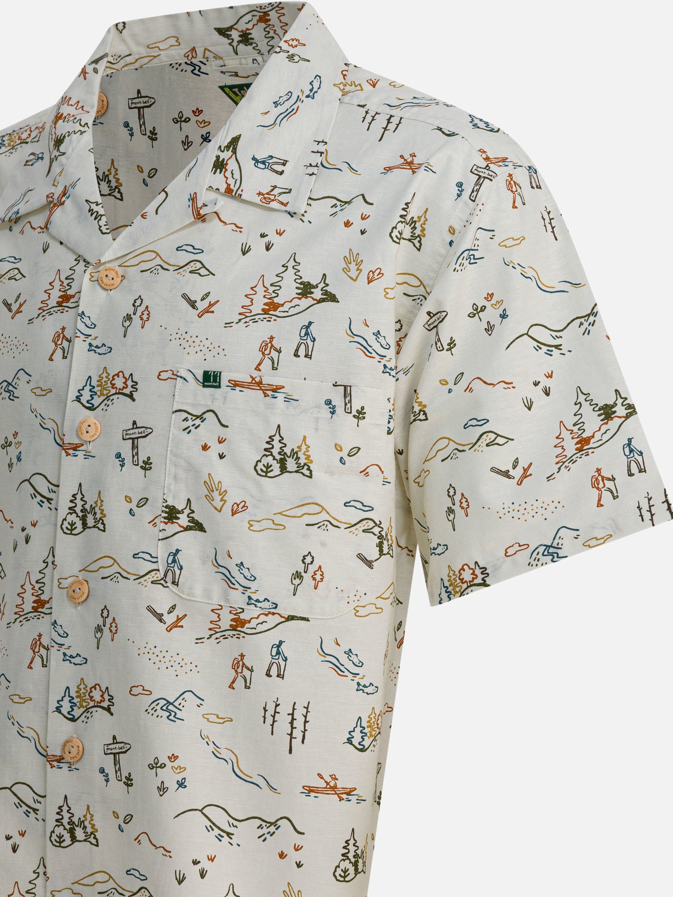 Casual shirts Print  Beige - Montbell Men | PDP | VIETTI Online Store | thumbnail_4