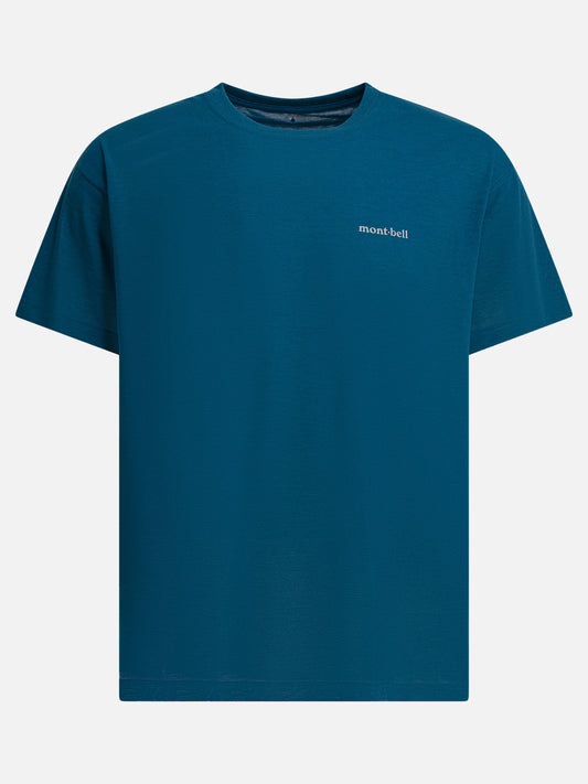 T-shirt girocollo Logo  Blu - Montbell Uomo | PLP | VIETTI Online Store 
