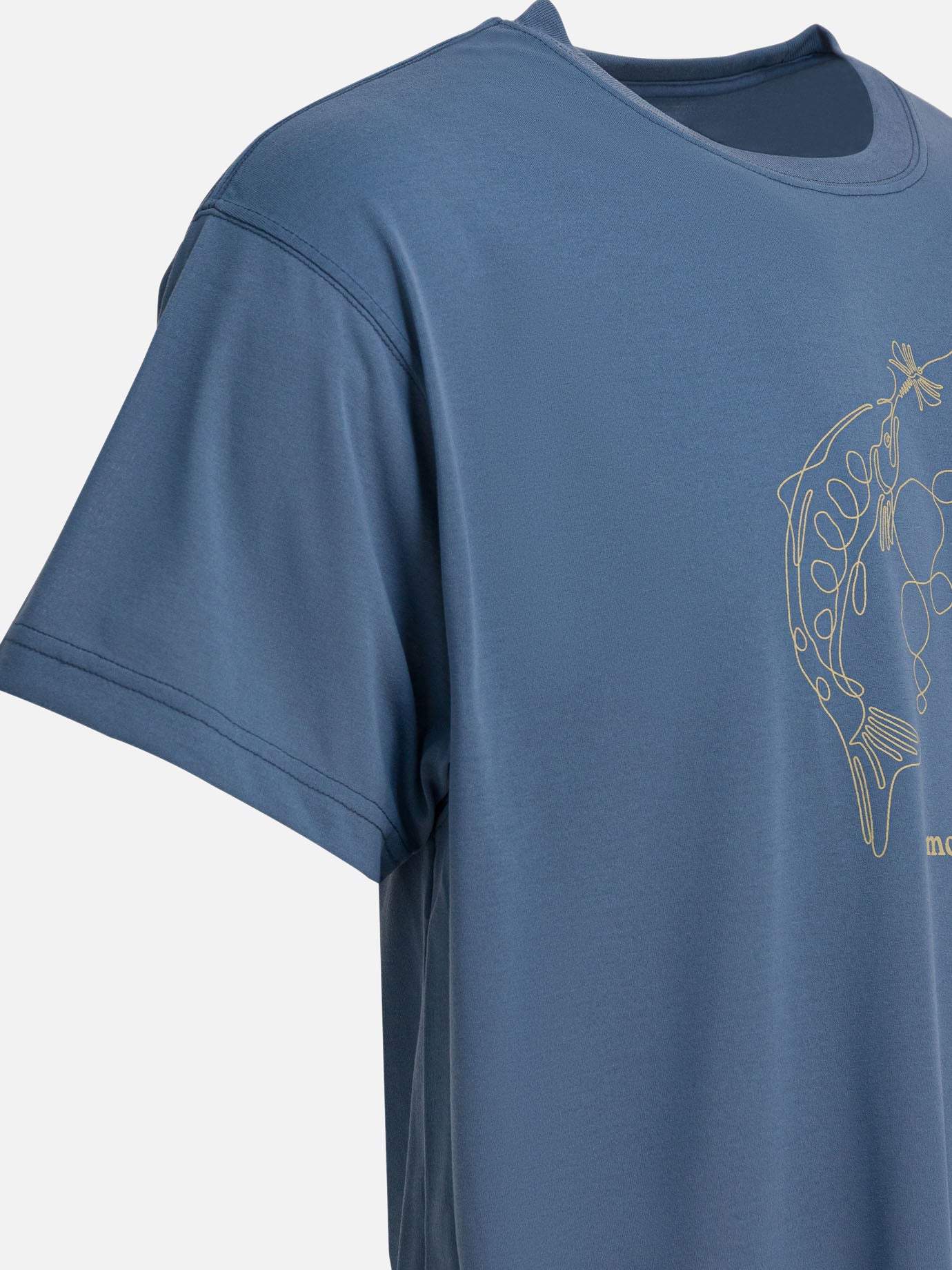 Crewneck t-shirts Print  Blue - Montbell Men | PDP | VIETTI Online Store | thumbnail_4