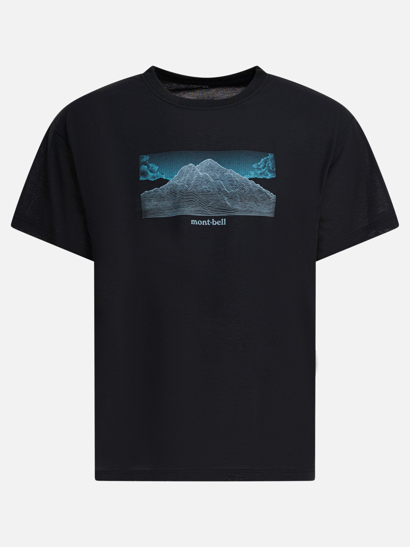 T-shirt girocollo Print  Nero - Montbell Uomo | PDP | VIETTI Online Store | thumbnail