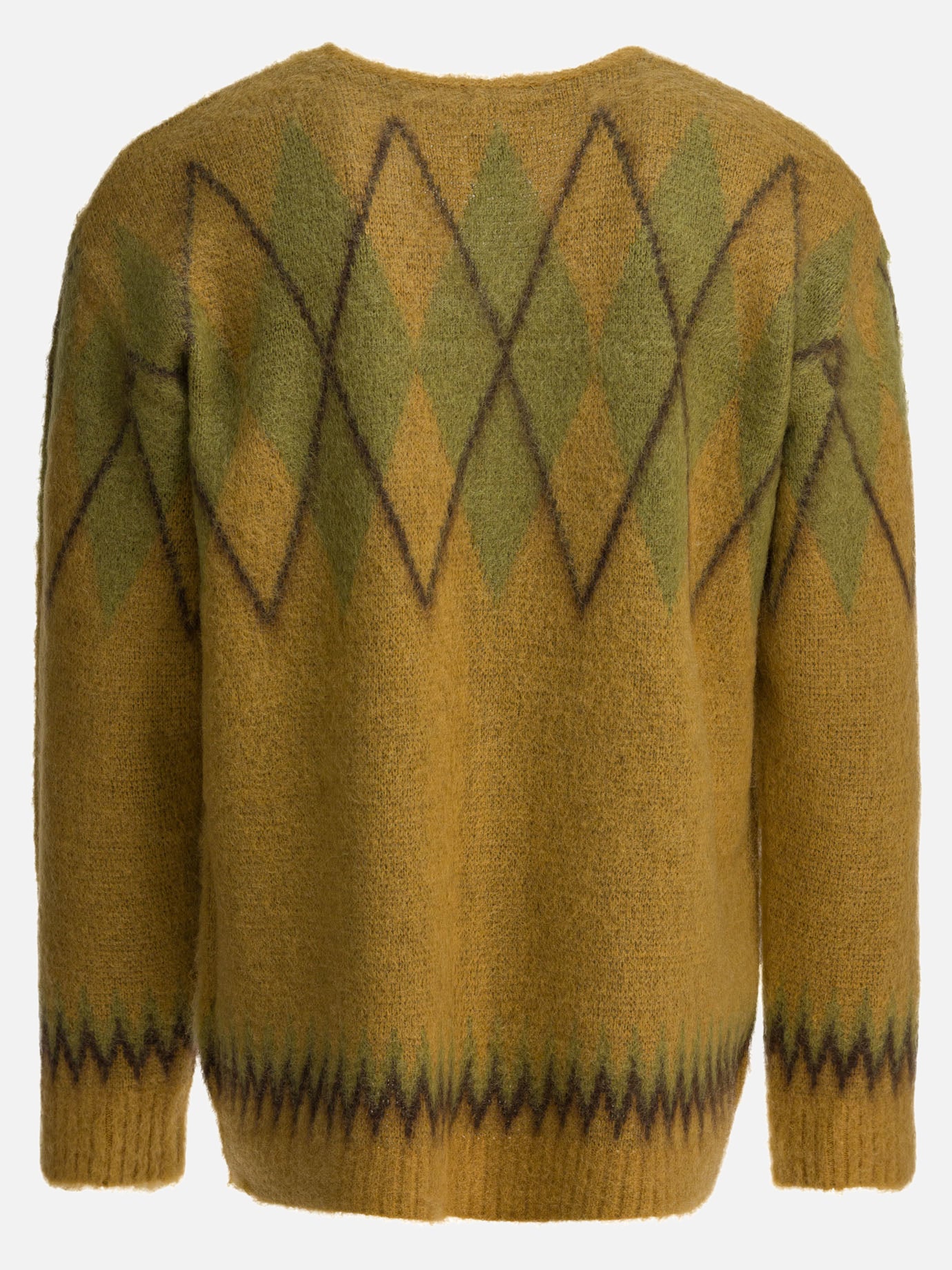 Cardigans Argyle  Yellow - Needles Men | PDP | VIETTI Online Store | Zoom-Modal_2
