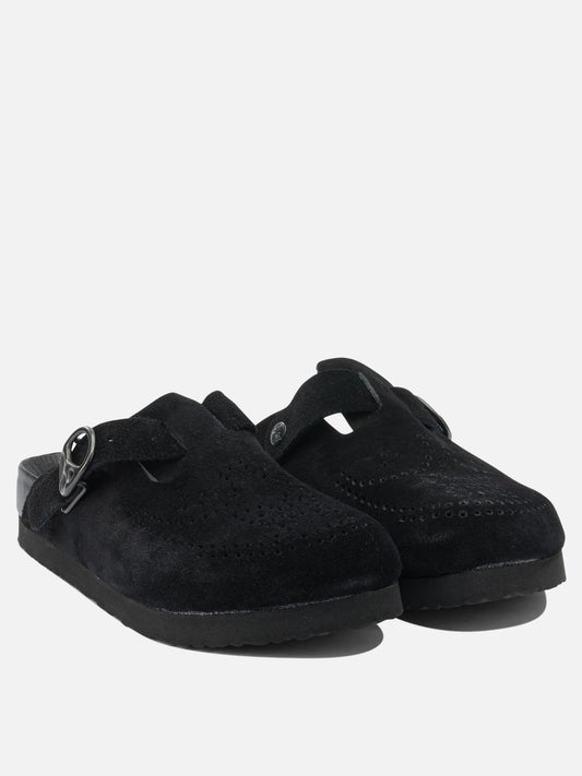 Casual sandals 100% cowhide - 100% rubber  Black - Needles Men | PDP | VIETTI Online Store | 2

