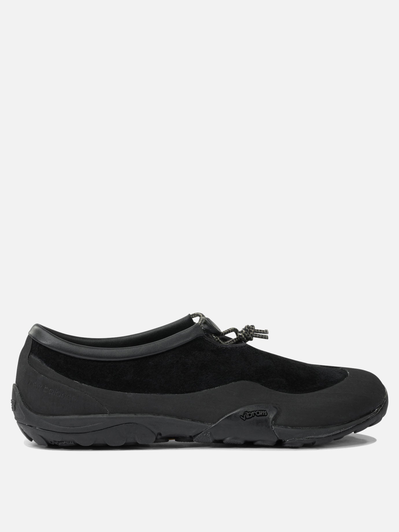 Low top sneakers 100% cow leather - 100% rubber  Black - New Balance Men | PDP | VIETTI Online Store | thumbnail