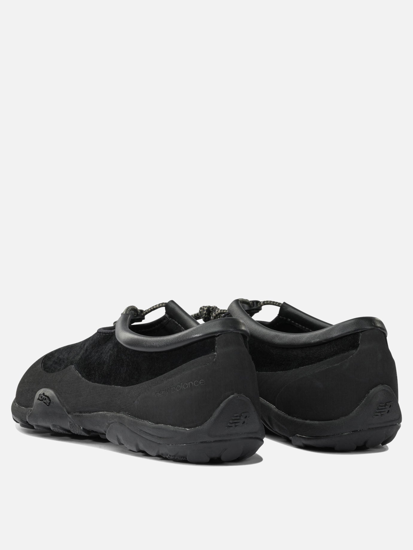 Low top sneakers 100% cow leather - 100% rubber  Black - New Balance Men | PDP | VIETTI Online Store | thumbnail_4