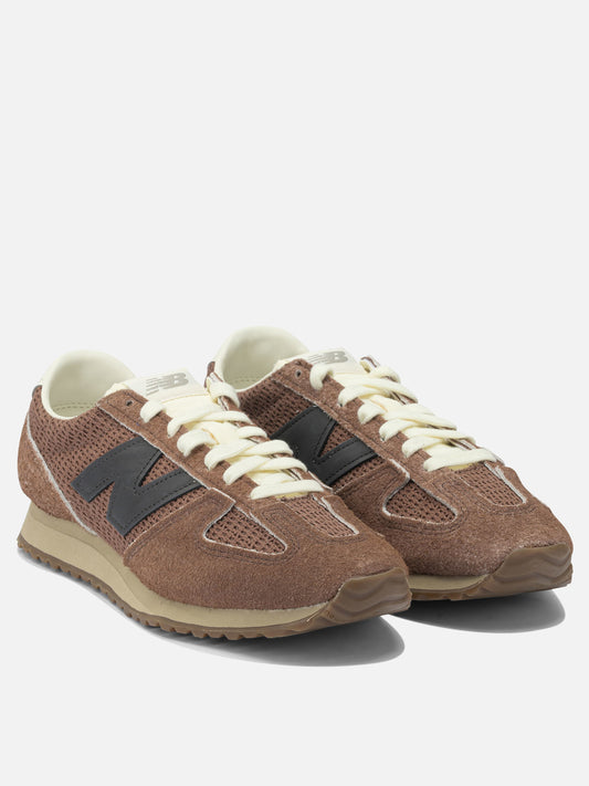 Low top sneakers 50% suede 50% fabric - 100% rubber  Brown - New Balance Men | PLP | VIETTI Online Store | 2
