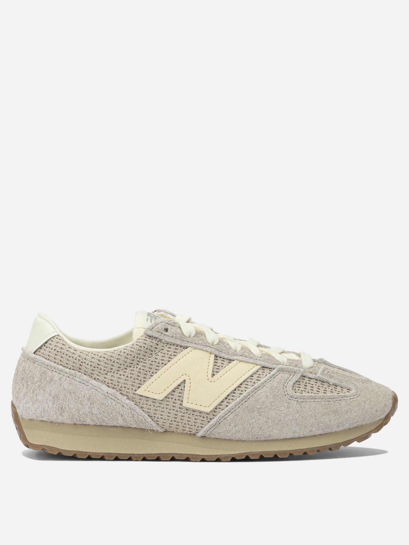 Low top sneakers 50% suede 50% fabric - 100% rubber  Beige - New Balance Men | PDP | VIETTI Online Store | Zoom-Modal
