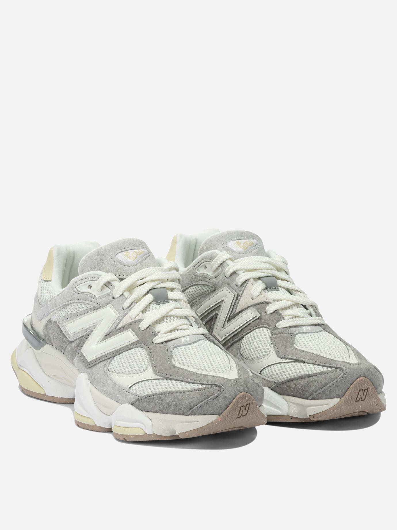 Low top sneakers 100% fabric - 100% leather - 100% rubber  Grey - New Balance Men | PDP | VIETTI Online Store | thumbnail_2