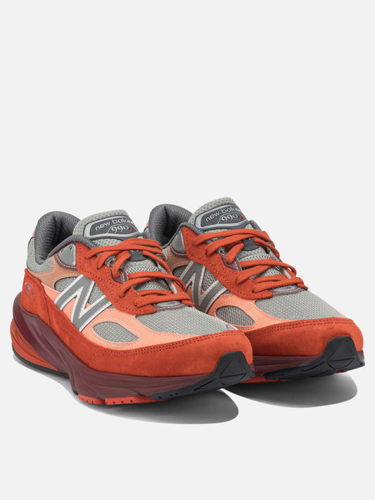 Low top sneakers 50% mesh 50% suede - 100% rubber  Red - New Balance Men | PDP | VIETTI Online Store | 2
