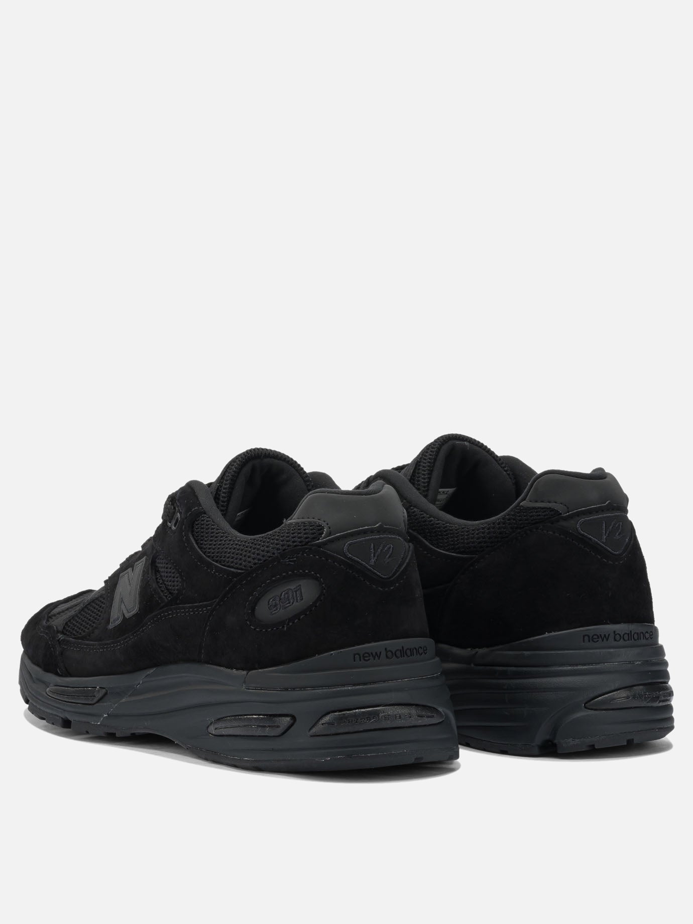 Low top sneakers 50% mesh 50% suede - 100% rubber  Black - New Balance Men | PDP | VIETTI Online Store | Zoom-Modal_4
