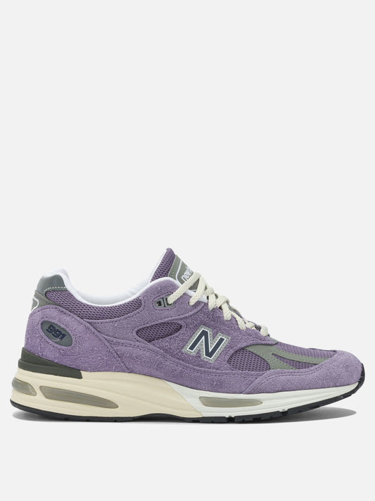 Low top sneakers 50% mesh 50% suede - 100% rubber  Purple - New Balance Men | PDP | VIETTI Online Store 
