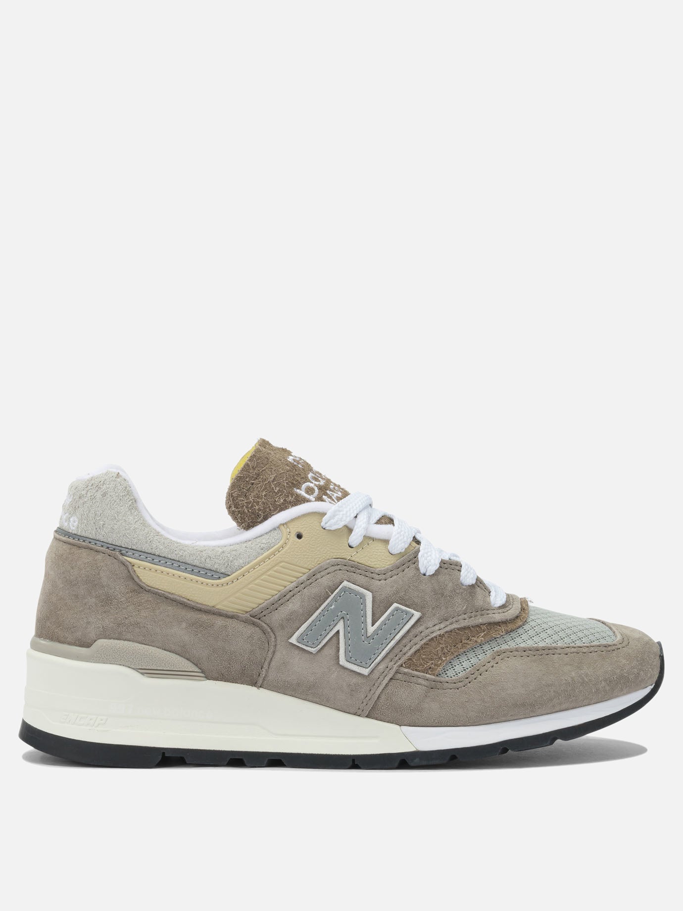 Low top sneakers 50% mesh 50% suede - 100% rubber  Beige - New Balance Men | PDP | VIETTI Online Store | Zoom-Modal
