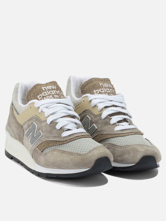Low top sneakers 50% mesh 50% suede - 100% rubber  Beige - New Balance Men | PDP | VIETTI Online Store | 2
