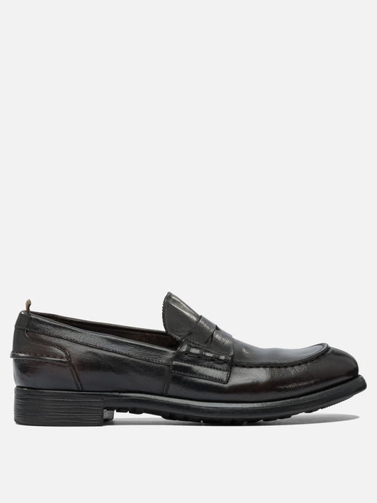 Mocassini 100% leather - 100% rubber  Nero - Officine Creative Uomo | PLP | VIETTI Online Store 
