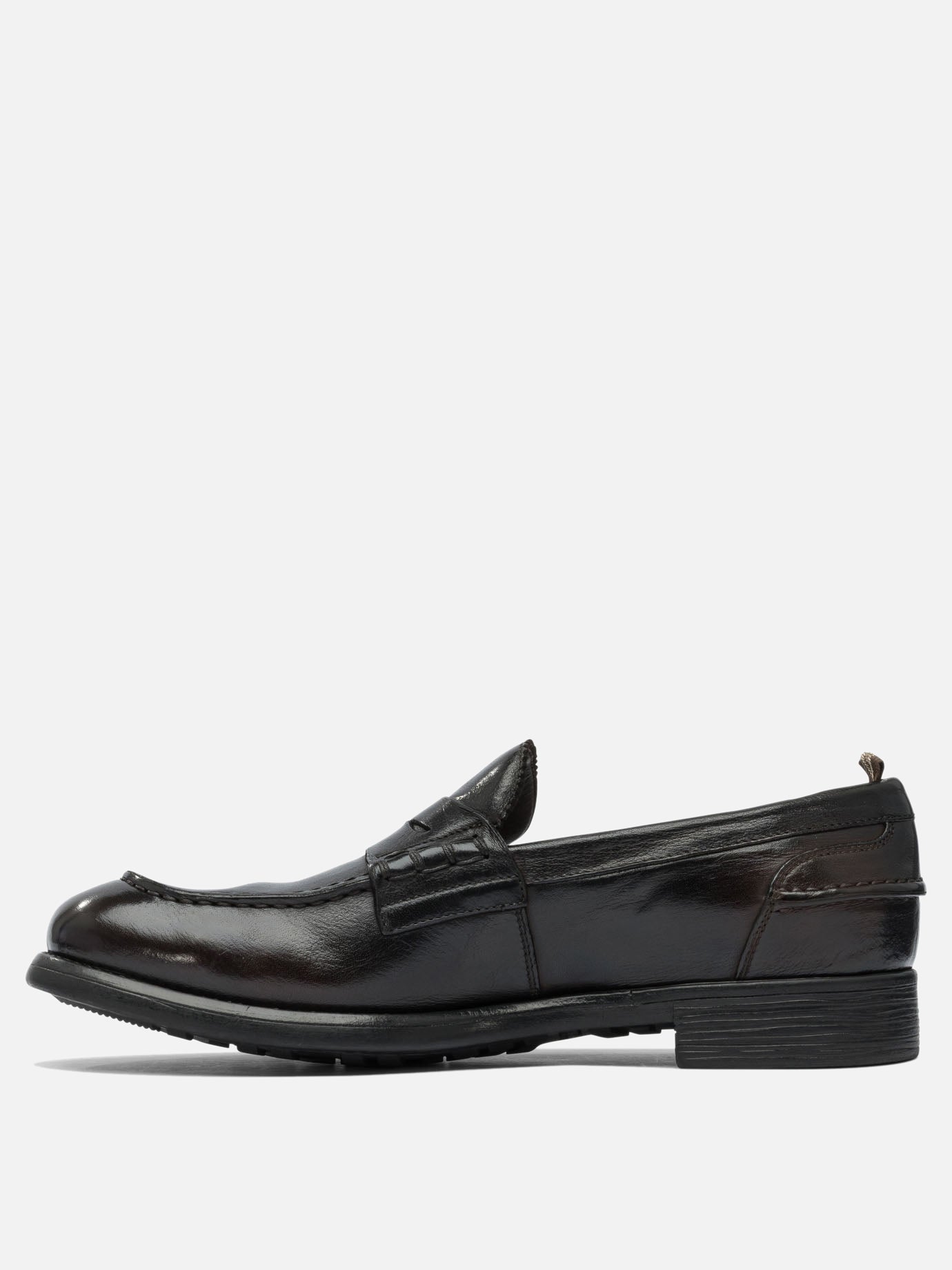 Mocassini 100% leather - 100% rubber  Nero - Officine Creative Uomo | PDP | VIETTI Online Store | thumbnail_3