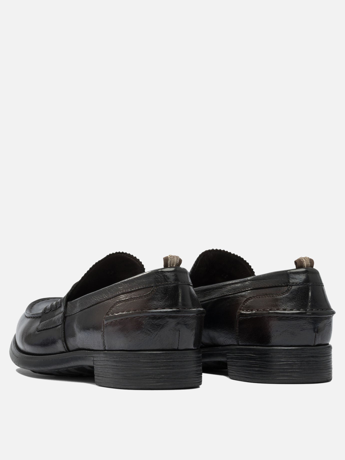 Mocassini 100% leather - 100% rubber  Nero - Officine Creative Uomo | PDP | VIETTI Online Store | thumbnail_4