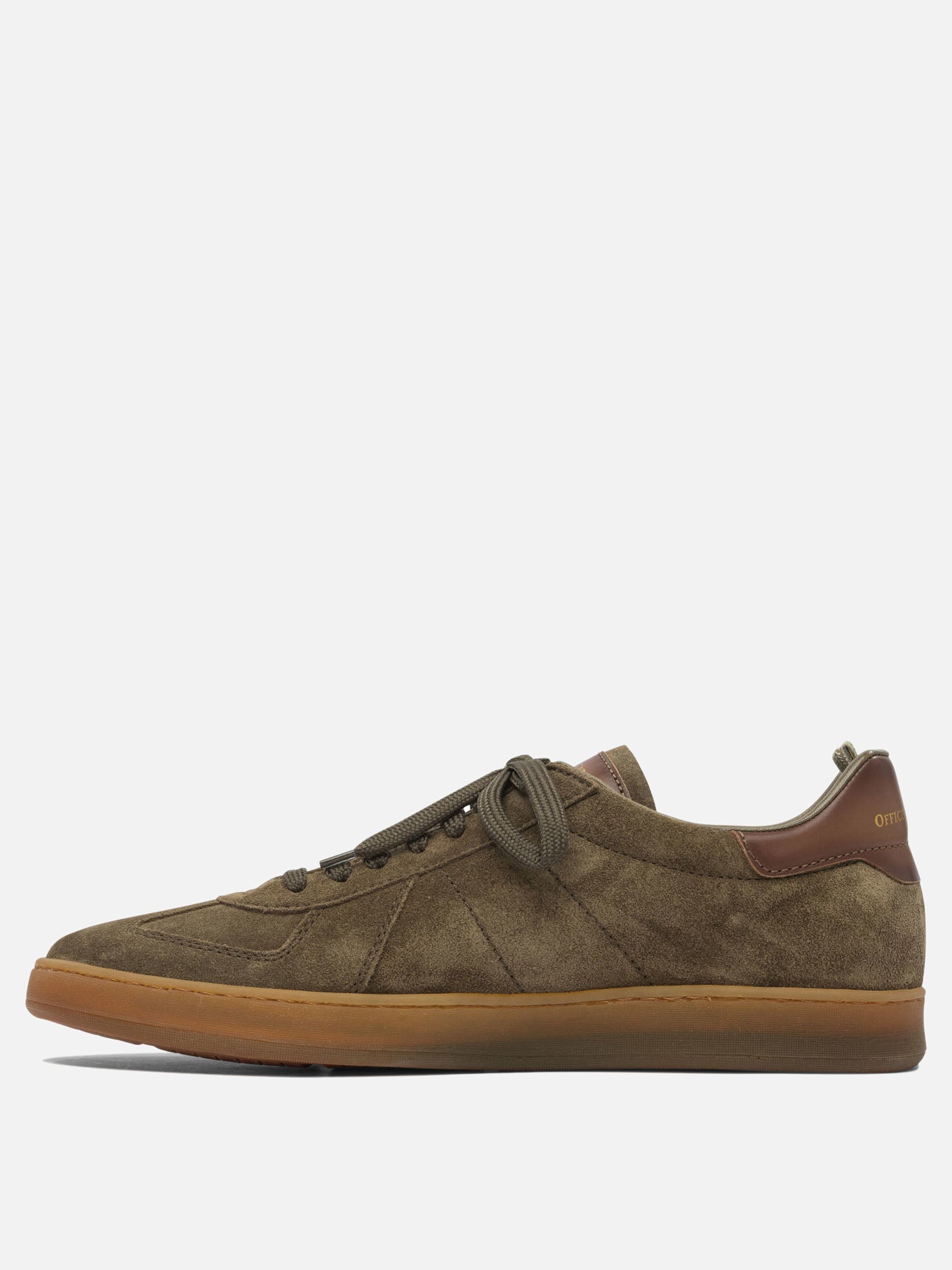 Low top sneakers 100% suede - 100% rubber  Green - Officine Creative Men | PDP | VIETTI Online Store | thumbnail_3