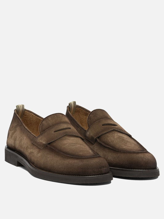 Mocassini 100% suede - 100% rubber  Marrone - Officine Creative Uomo | PLP | VIETTI Online Store | 2
