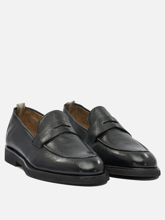 Mocassini 100% suede - 100% rubber  Nero - Officine Creative Uomo | PLP | VIETTI Online Store | 2
