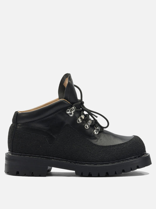Lace-up boots 100% cow leather  Black - Our Legacy Men | PLP | VIETTI Online Store 
