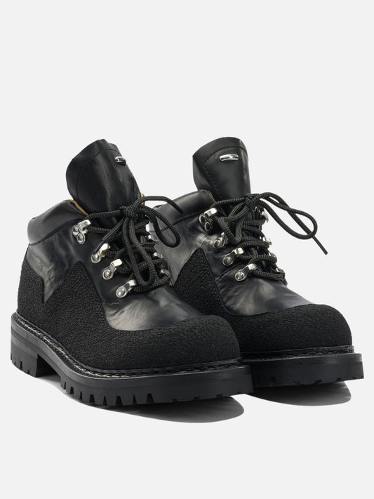 Lace-up boots 100% cow leather  Black - Our Legacy Men | PLP | VIETTI Online Store | 2
