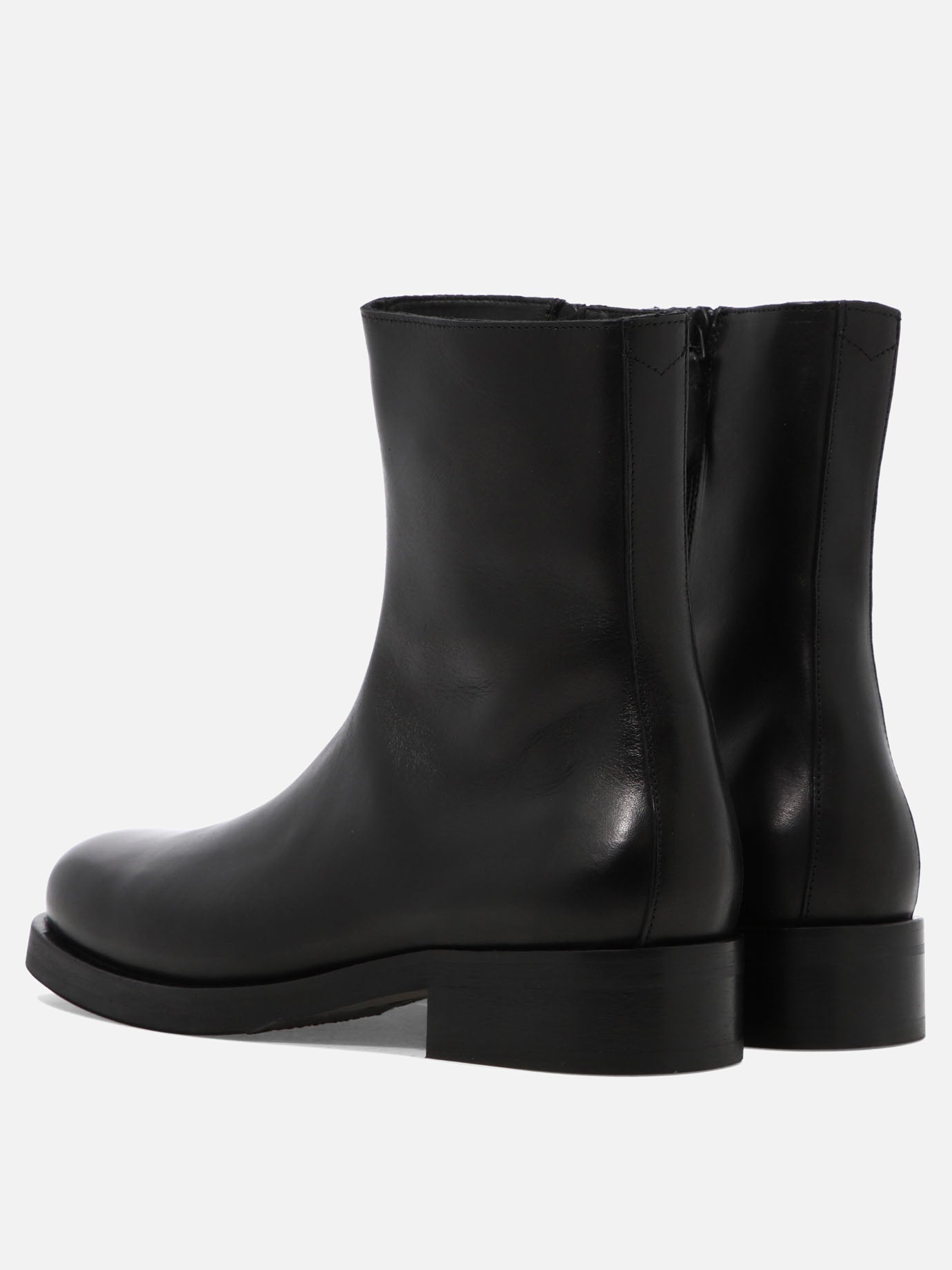Stivaletti con zip 100% cow leather - 70% leather 30% rubber  Nero - Our Legacy Uomo | PDP | VIETTI Online Store | Zoom-Modal_4
