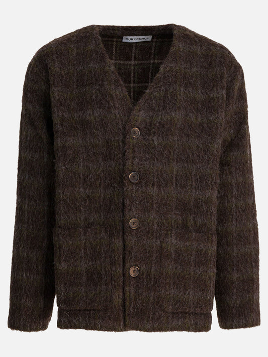 Cardigans Check  Brown - Our Legacy Men | PDP | VIETTI Online Store 
