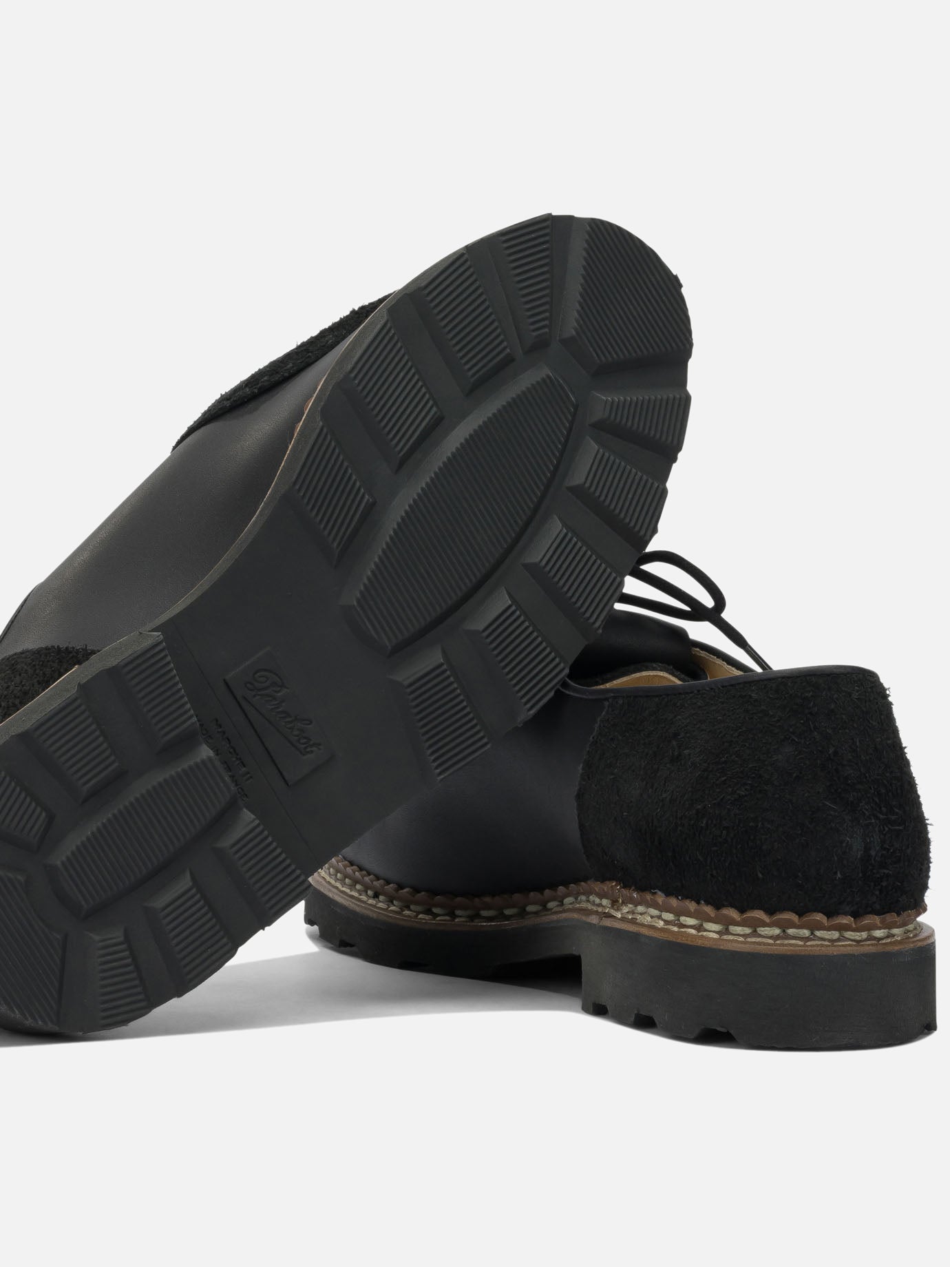 Derby 100% leather - 100% rubber  Black - Paraboot Men | PDP | VIETTI Online Store | thumbnail_5