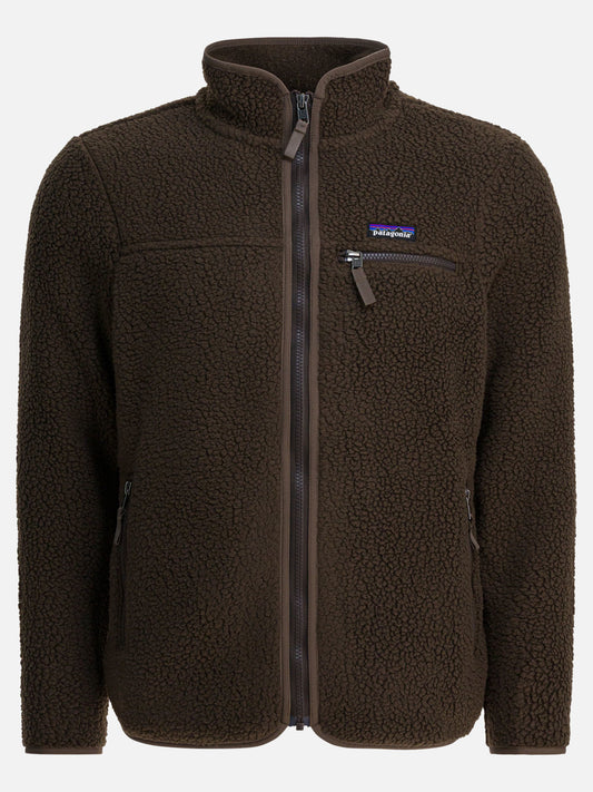 Giacche in pile Logo  Marrone - Patagonia Uomo | PLP | VIETTI Online Store 
