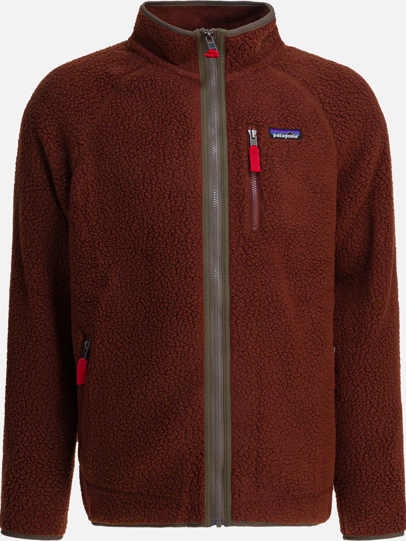 Giacche in pile Logo  Bordeaux - Patagonia Uomo | PDP | VIETTI Online Store | thumbnail