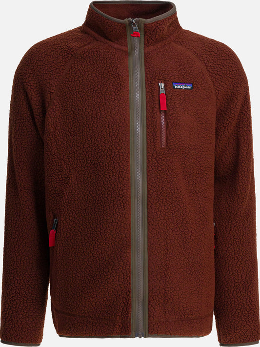 Giacche in pile Logo  Bordeaux - Patagonia Uomo | PDP | VIETTI Online Store 
