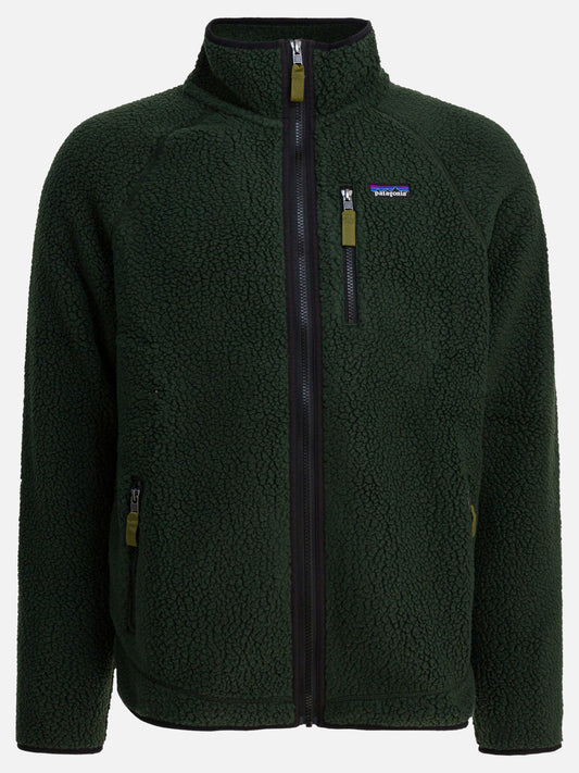 Giacche in pile Logo  Verde - Patagonia Uomo | PLP | VIETTI Online Store 
