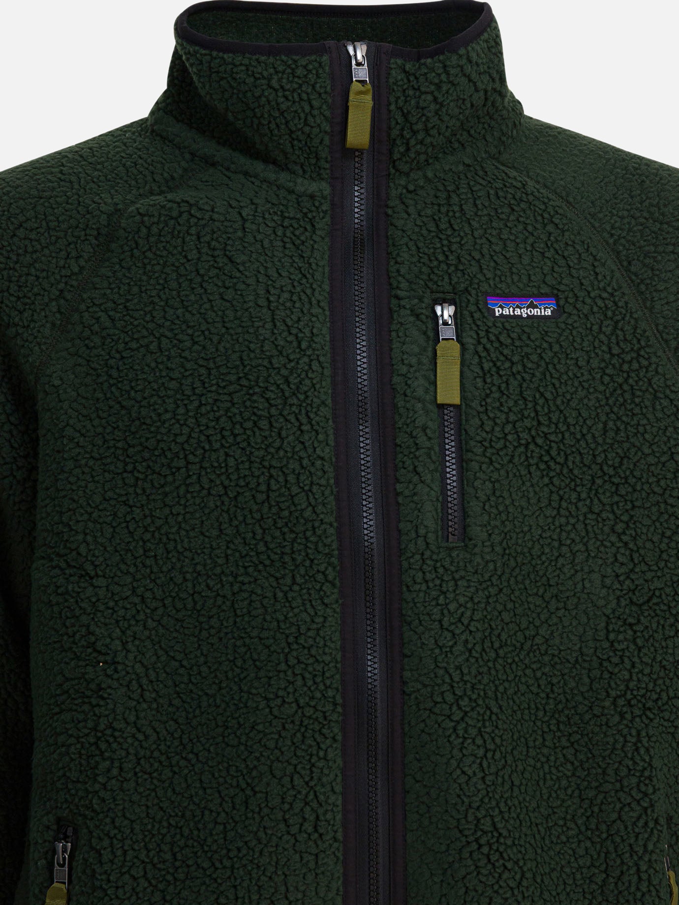 Giacche in pile Logo  Verde - Patagonia Uomo | PDP | VIETTI Online Store | thumbnail_3