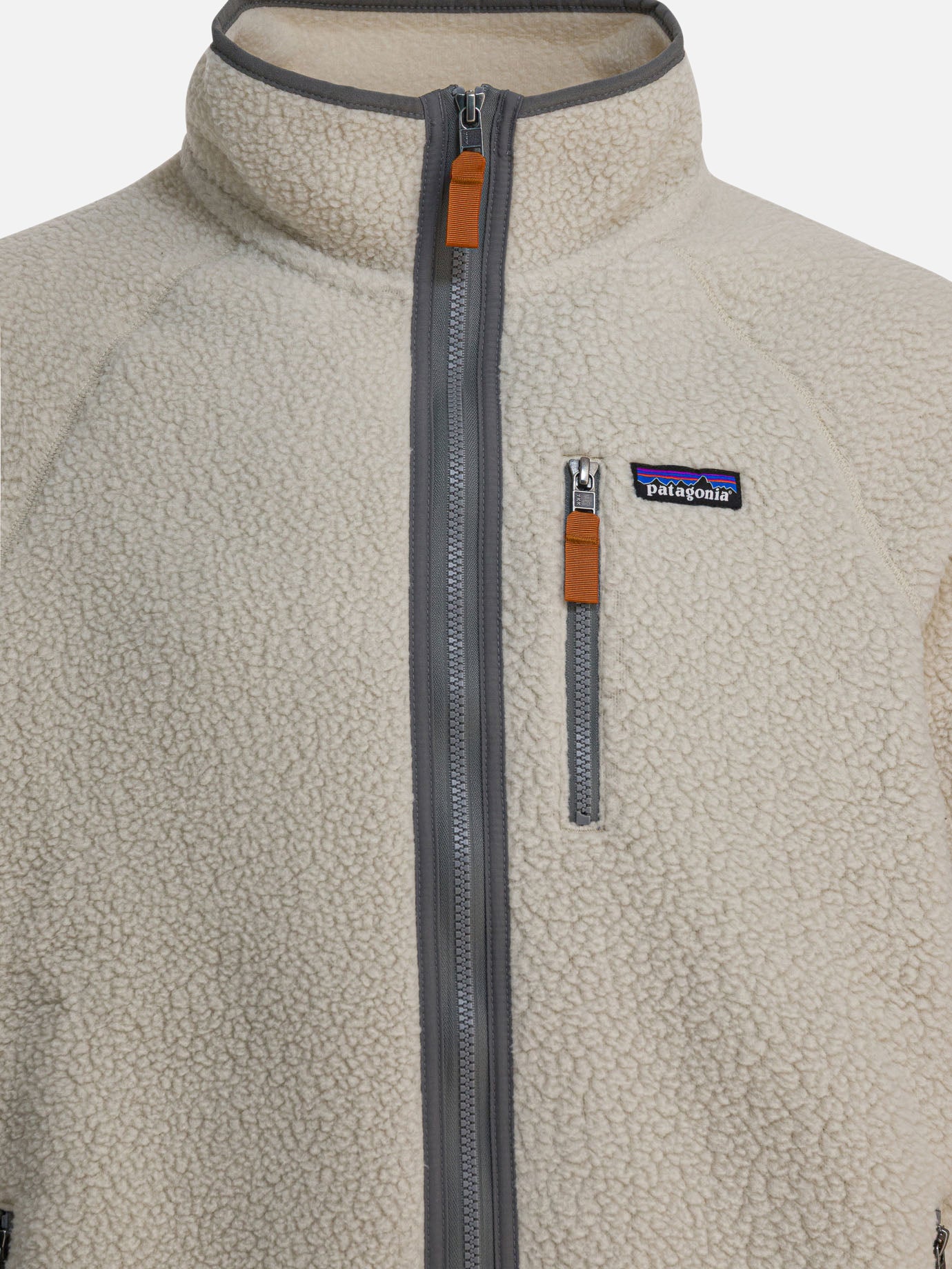 Giacche in pile Logo  Bianco - Patagonia Uomo | PDP | VIETTI Online Store | thumbnail_3