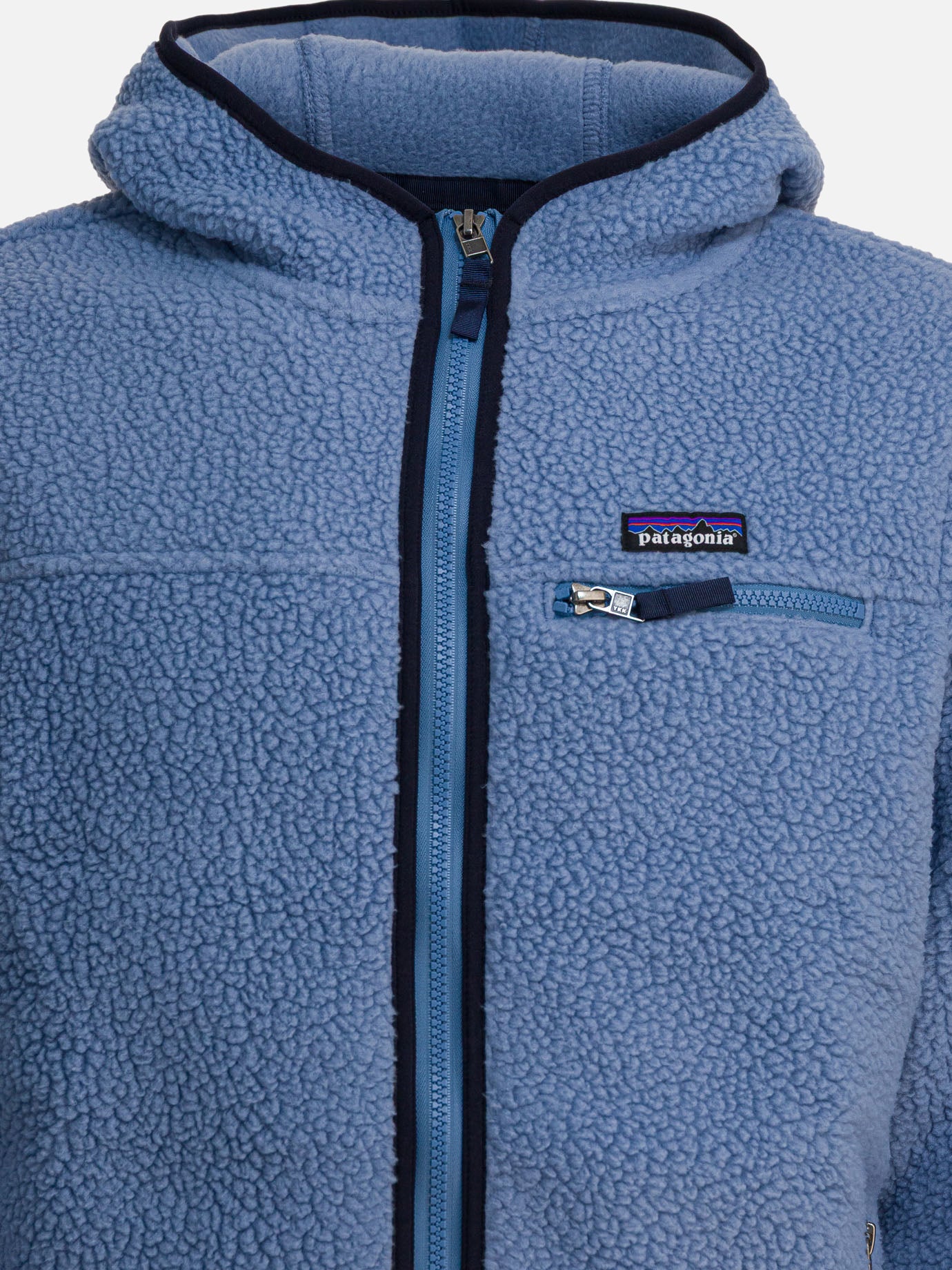 Giacche in pile Logo  Azzurro - Patagonia Uomo | PDP | VIETTI Online Store | thumbnail_3