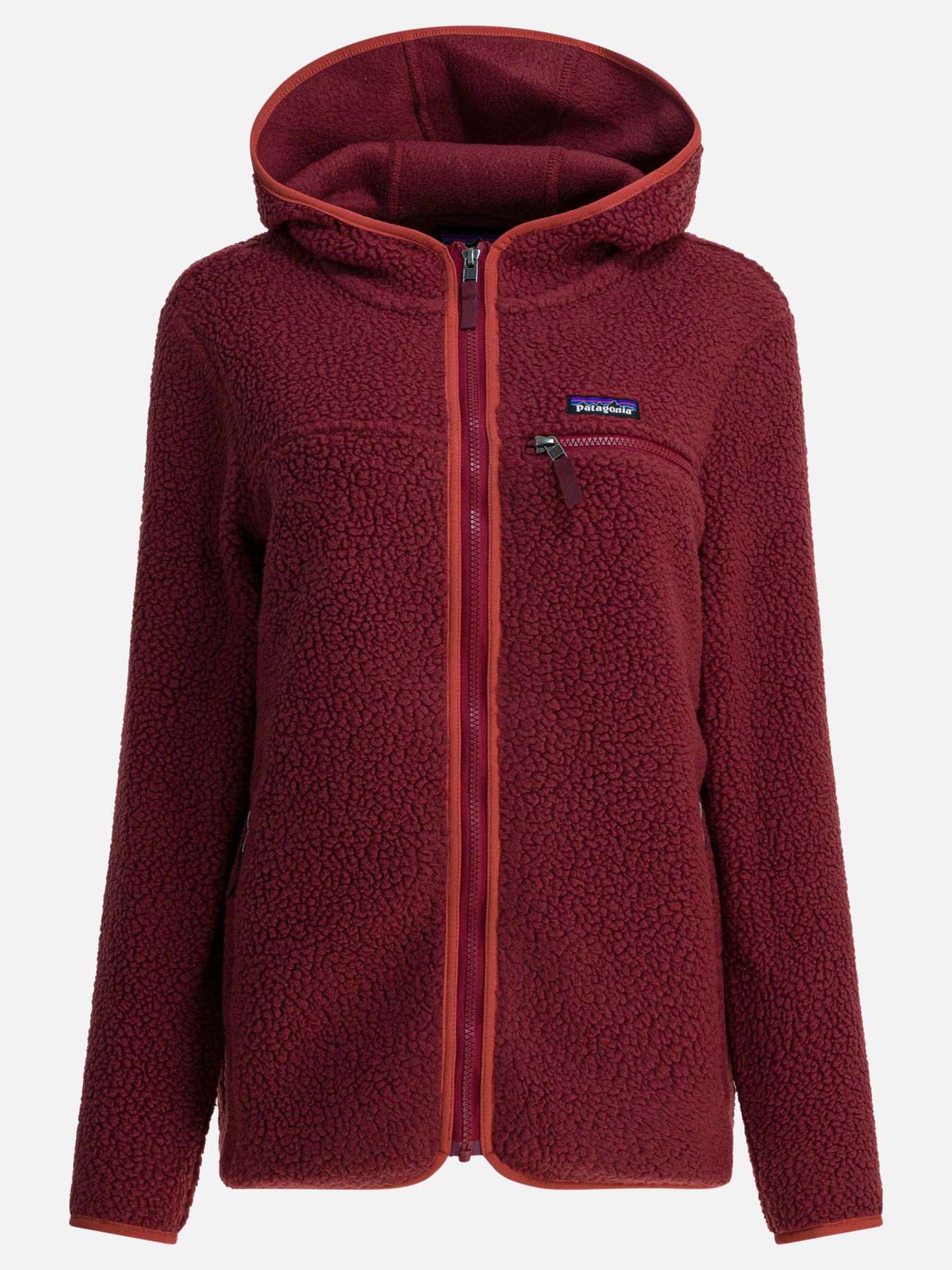 Fleece jackets Logo  Bordeaux - Patagonia Women | PDP | VIETTI Online Store | Zoom-Modal
