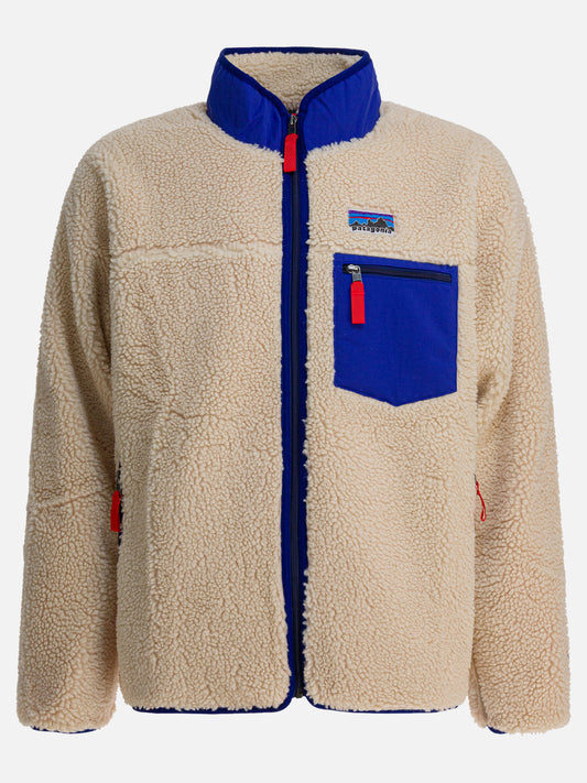 Giacche in pile Logo  Bianco - Patagonia Uomo | PLP | VIETTI Online Store 
