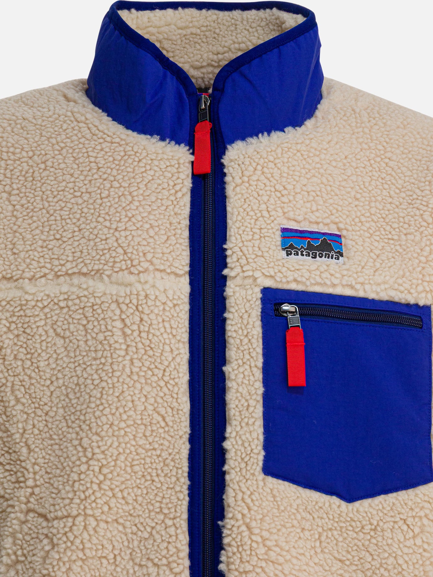 Giacche in pile Logo  Bianco - Patagonia Uomo | PDP | VIETTI Online Store | Zoom-Modal_3
