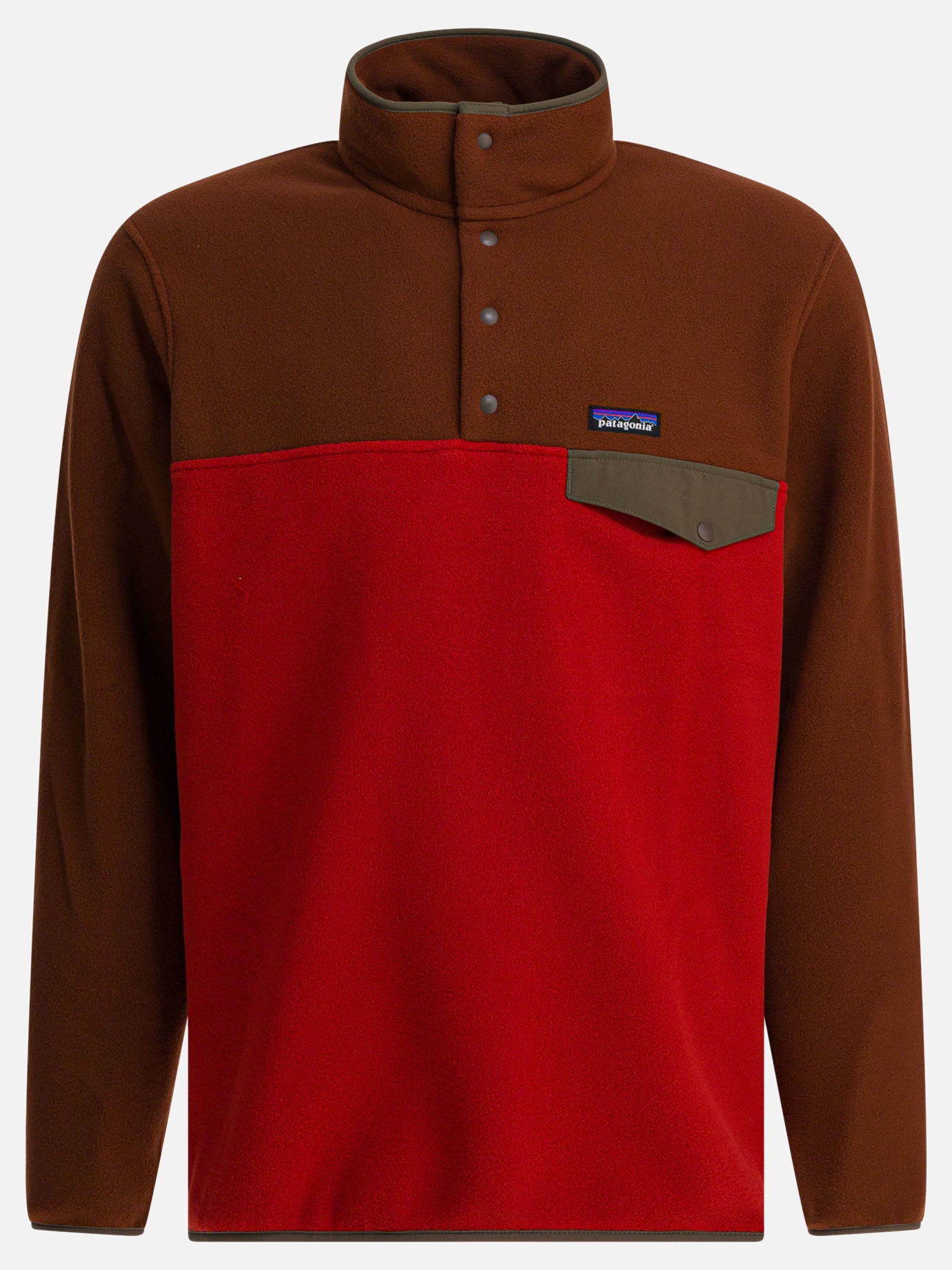 Giacche in pile Logo  Rosso - Patagonia Uomo | PDP | VIETTI Online Store | thumbnail