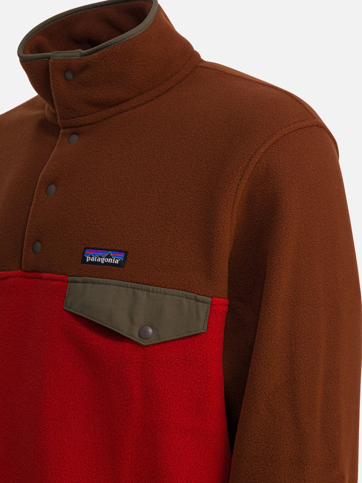 Giacche in pile Logo  Rosso - Patagonia Uomo | PDP | VIETTI Online Store | thumbnail_4