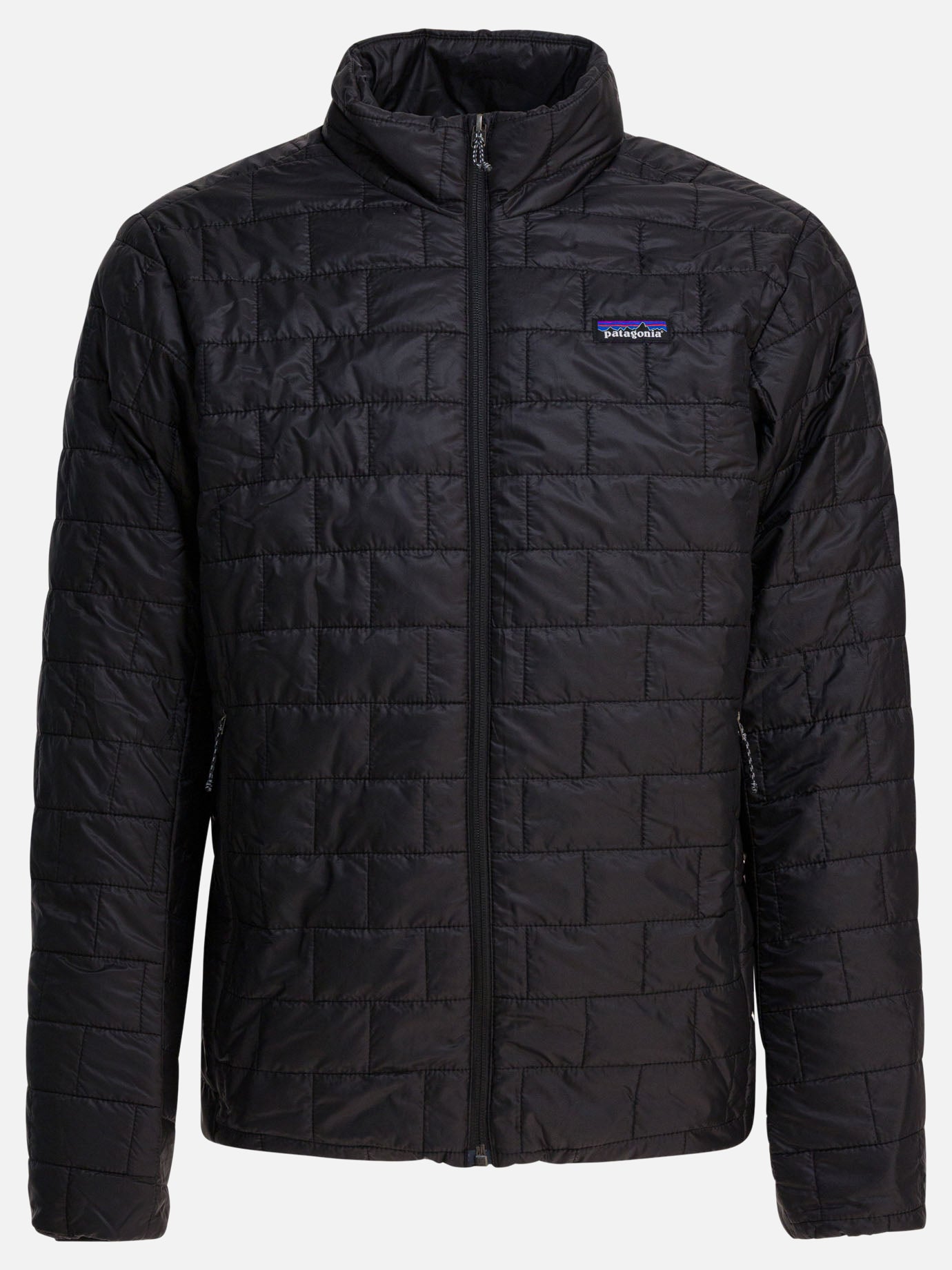 Giacche leggere & Trapuntate Logo  Nero - Patagonia Uomo | PDP | VIETTI Online Store | Zoom-Modal
