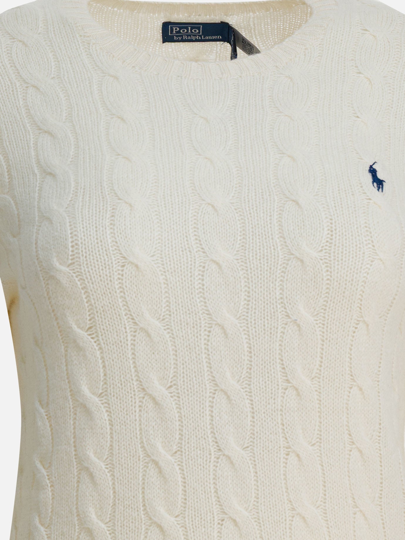 Crewneck sweaters Logo  White - Polo Ralph Lauren Women | PDP | VIETTI Online Store | thumbnail_3