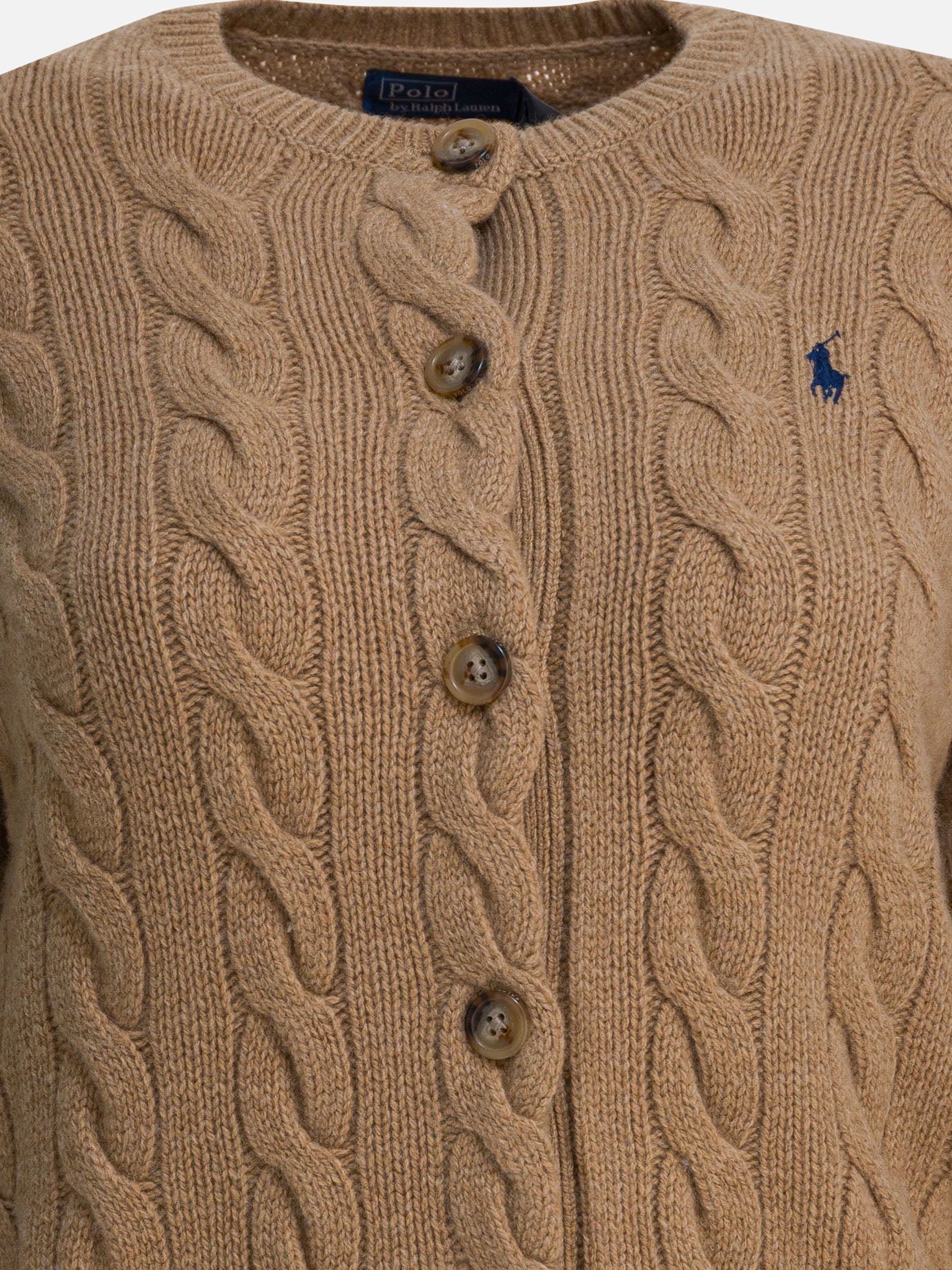 Cardigans Logo  Beige - Polo Ralph Lauren Women | PDP | VIETTI Online Store | Zoom-Modal_3
