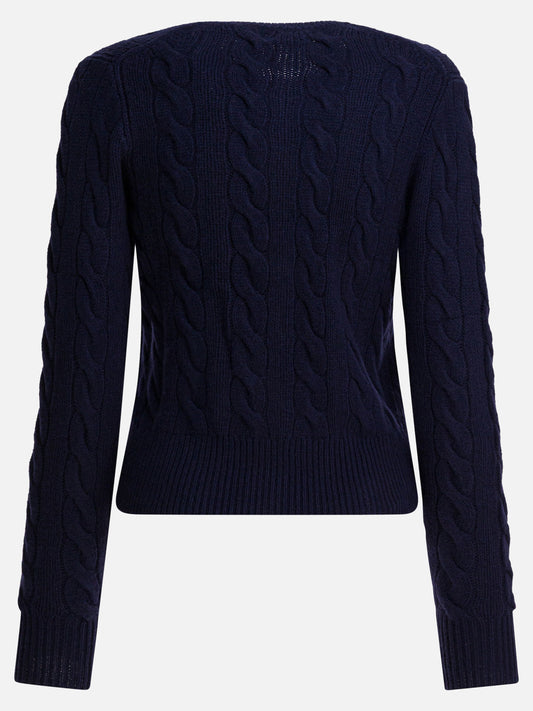 Cardigans Solid colour  Blue - Polo Ralph Lauren Women | VIETTI Online Store | 2

