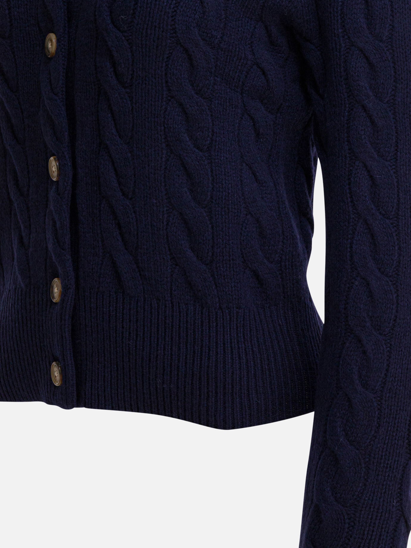 Cardigans Solid colour  Blue - Polo Ralph Lauren Women | PDP | VIETTI Online Store | Zoom-Modal_4
