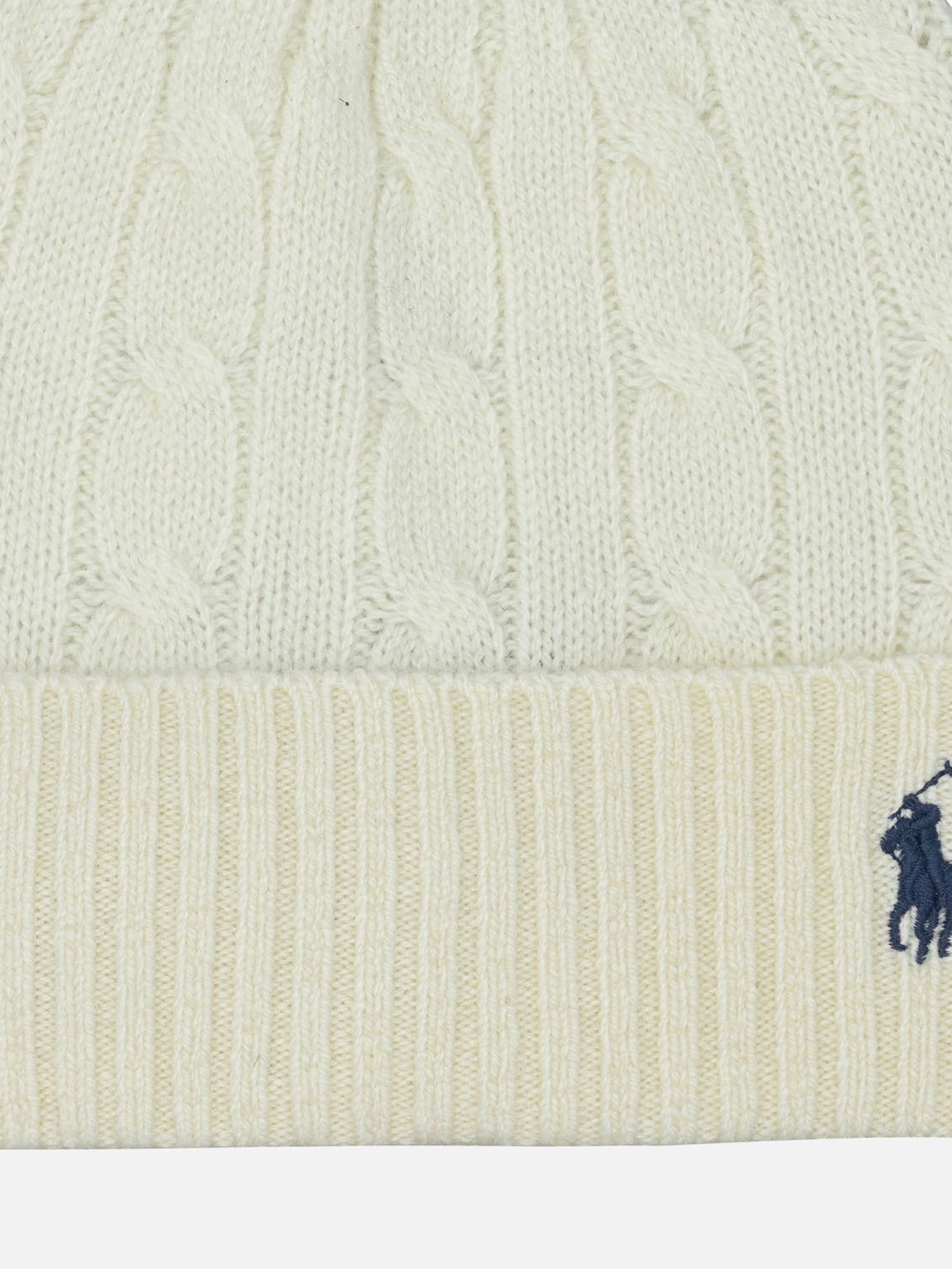 Beanies Logo  White - Polo Ralph Lauren Women | PDP | VIETTI Online Store | Zoom-Modal_3
