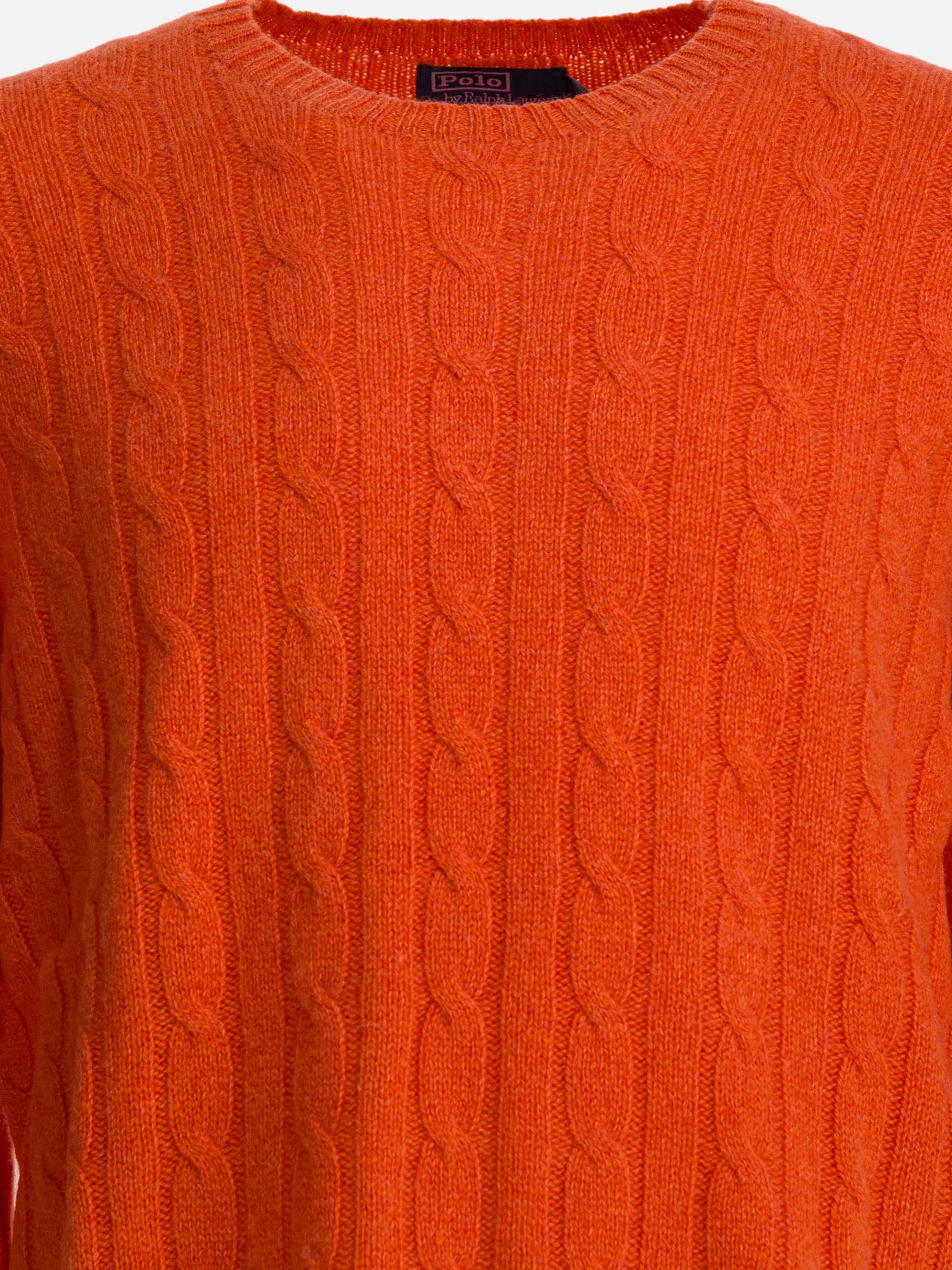 Maglioni girocollo Solid colour  Arancione - Polo Ralph Lauren Uomo | PDP | VIETTI Online Store | thumbnail_3