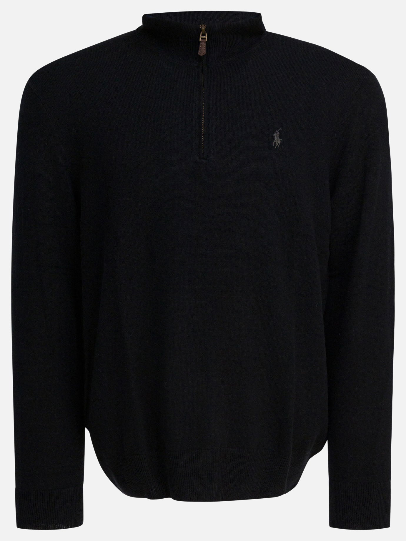 Maglioni con zip Logo  Nero - Polo Ralph Lauren Uomo | PDP | VIETTI Online Store | Zoom-Modal
