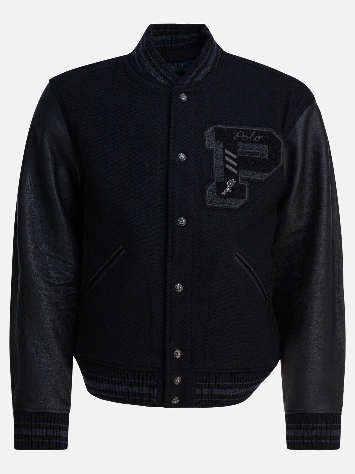Bomber jackets Logo  Black - Polo Ralph Lauren Men | PDP | VIETTI Online Store | thumbnail