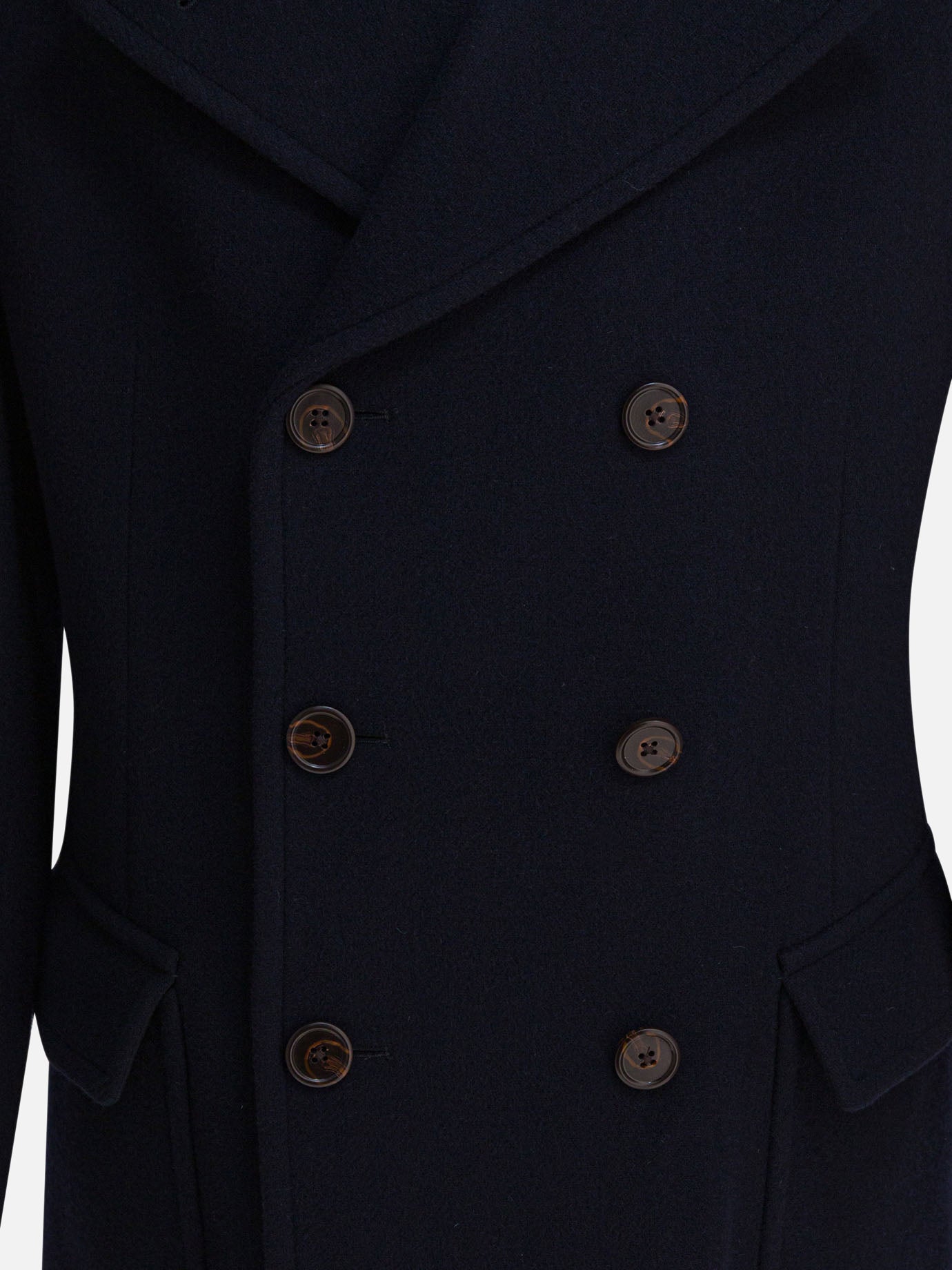 Long coats Solid colour  Blue - Polo Ralph Lauren Men | PDP | VIETTI Online Store | Zoom-Modal_3
